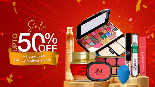 Sale Upto 50 % Off The Biggest Ever Beauty Festival is Here!