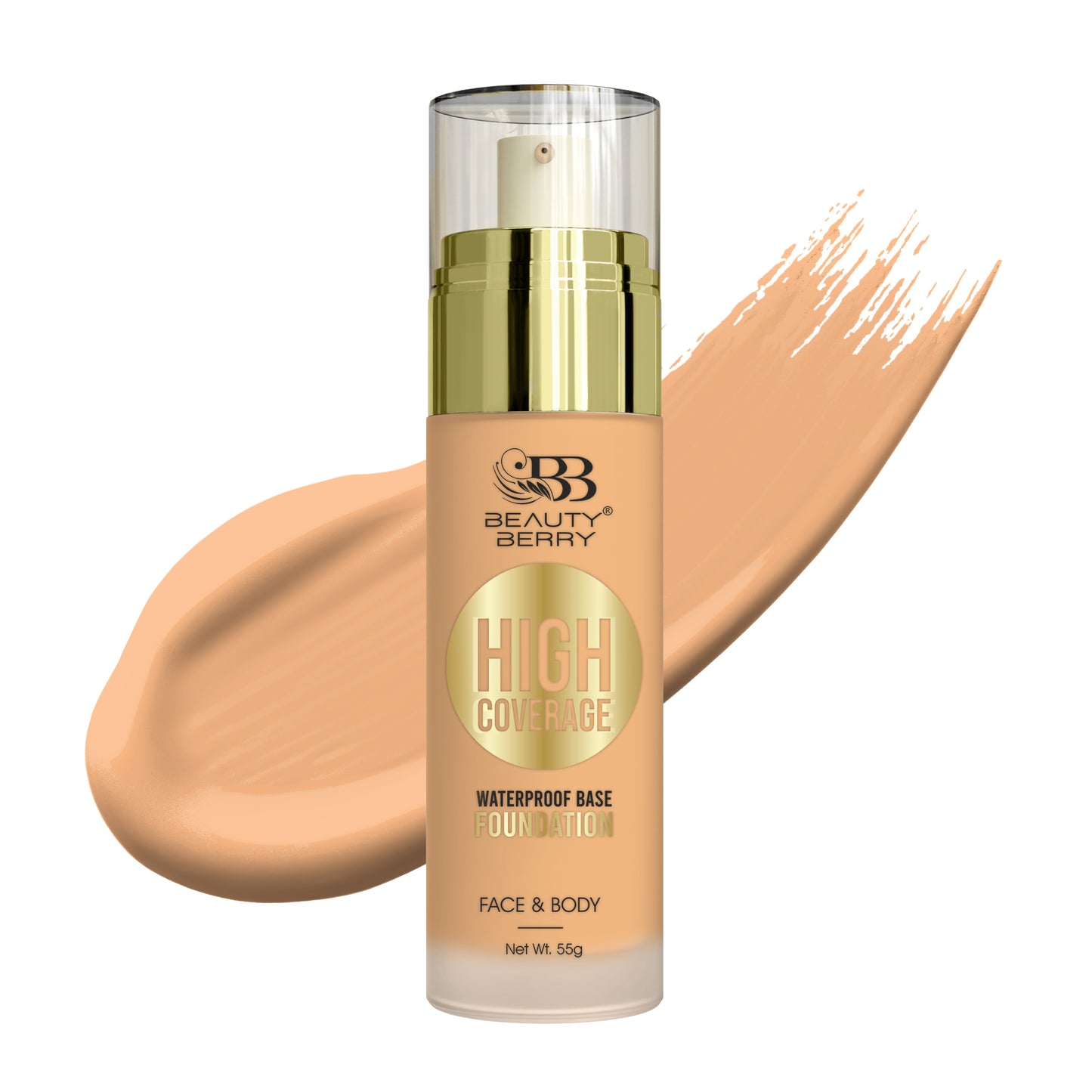 Beauty Berry High Coverage Waterproof Foundation