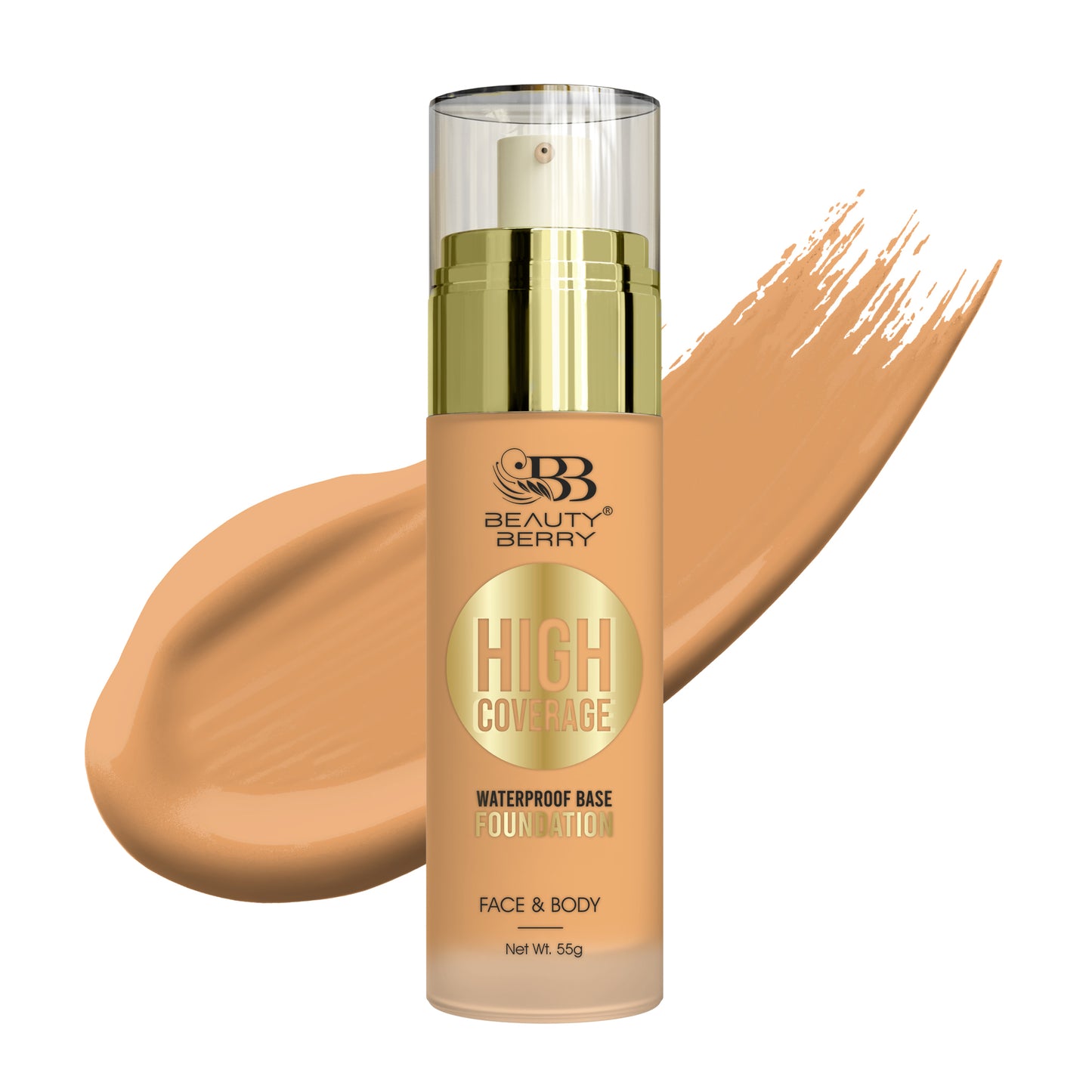 Beauty Berry High Coverage Waterproof Foundation
