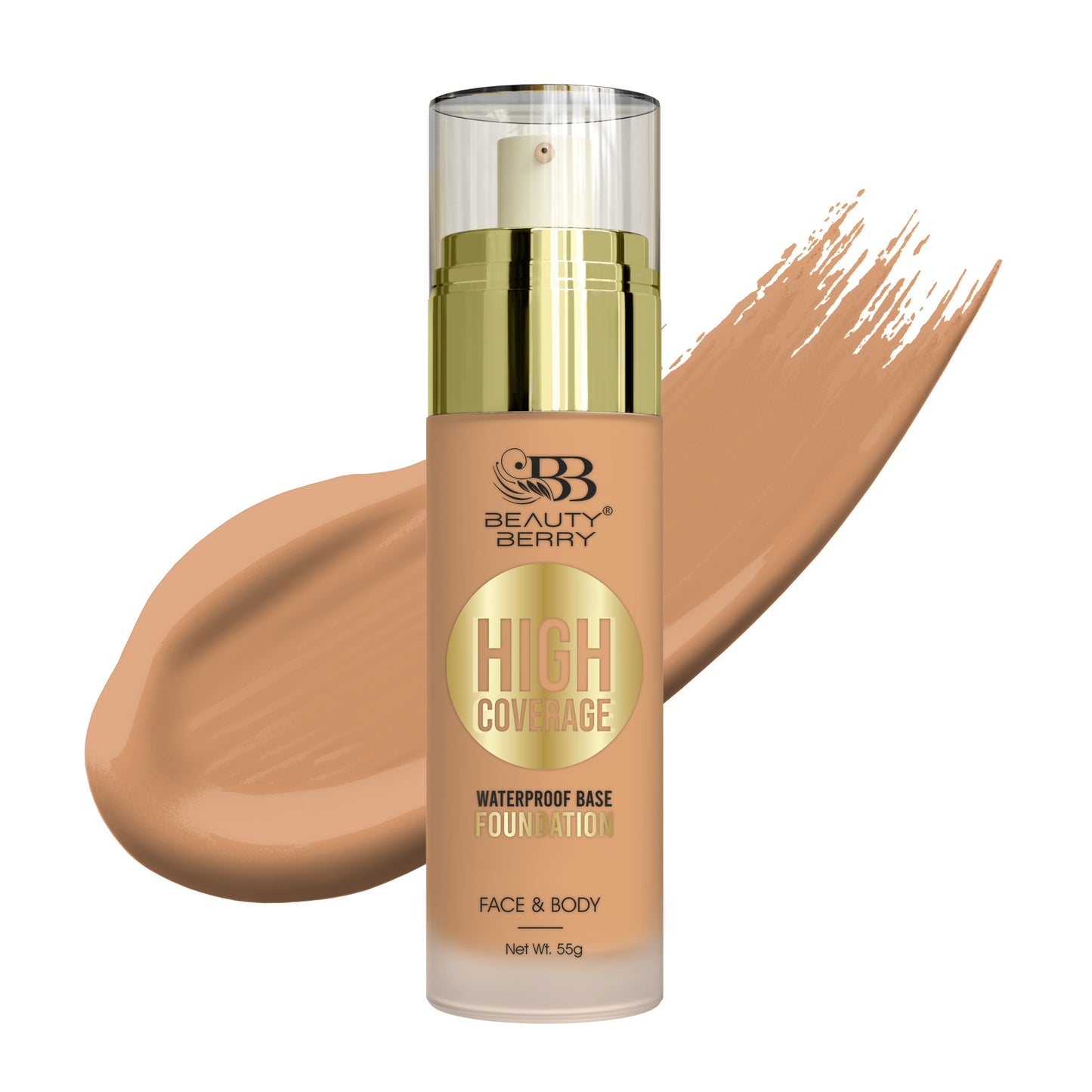 Beauty Berry High Coverage Waterproof Foundation