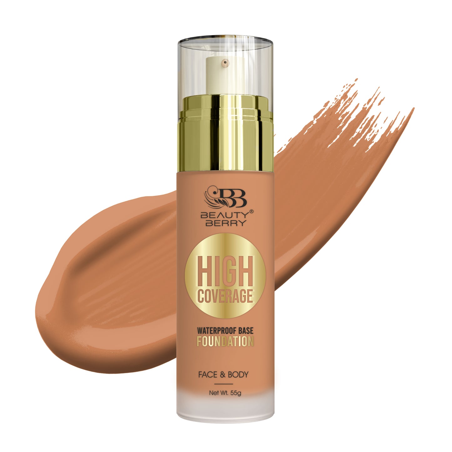 Beauty Berry High Coverage Waterproof Foundation