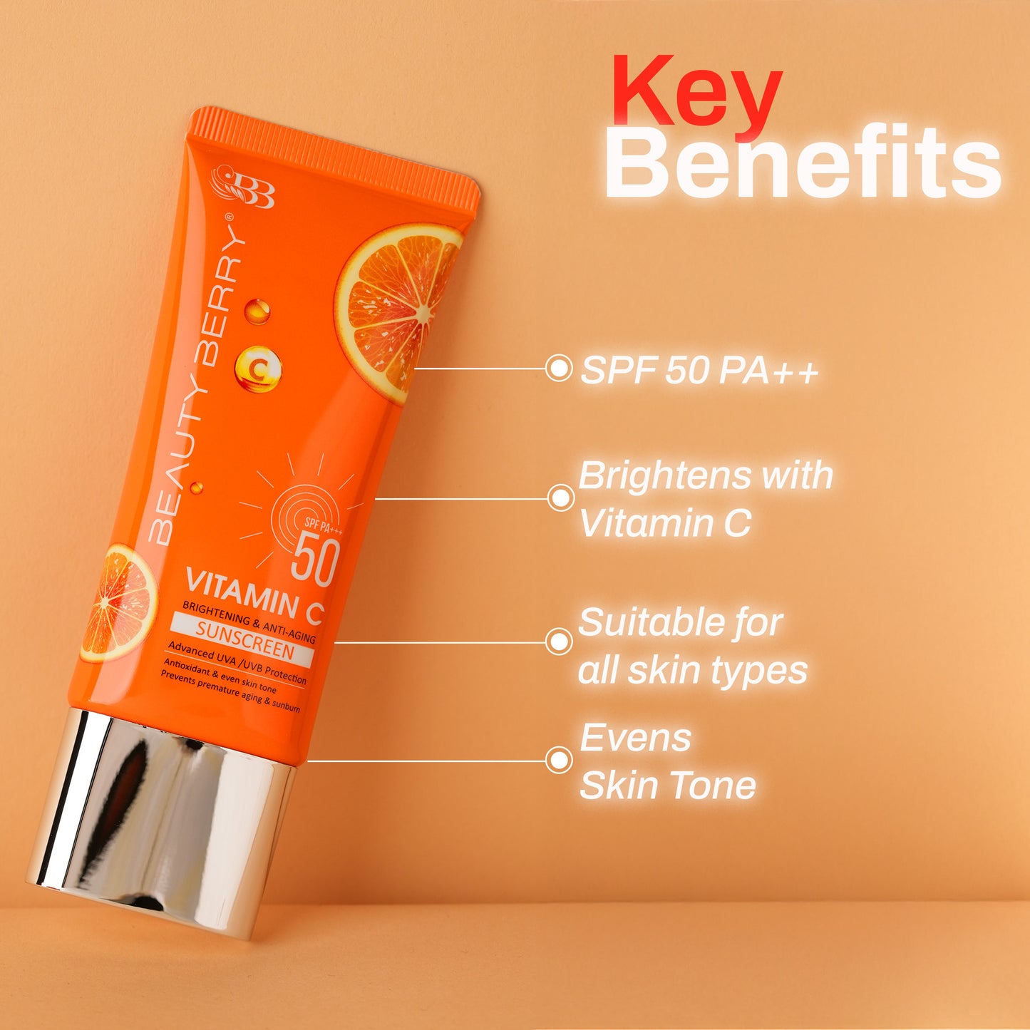 Vitamin C Sunscreen SPF 50 PA+++