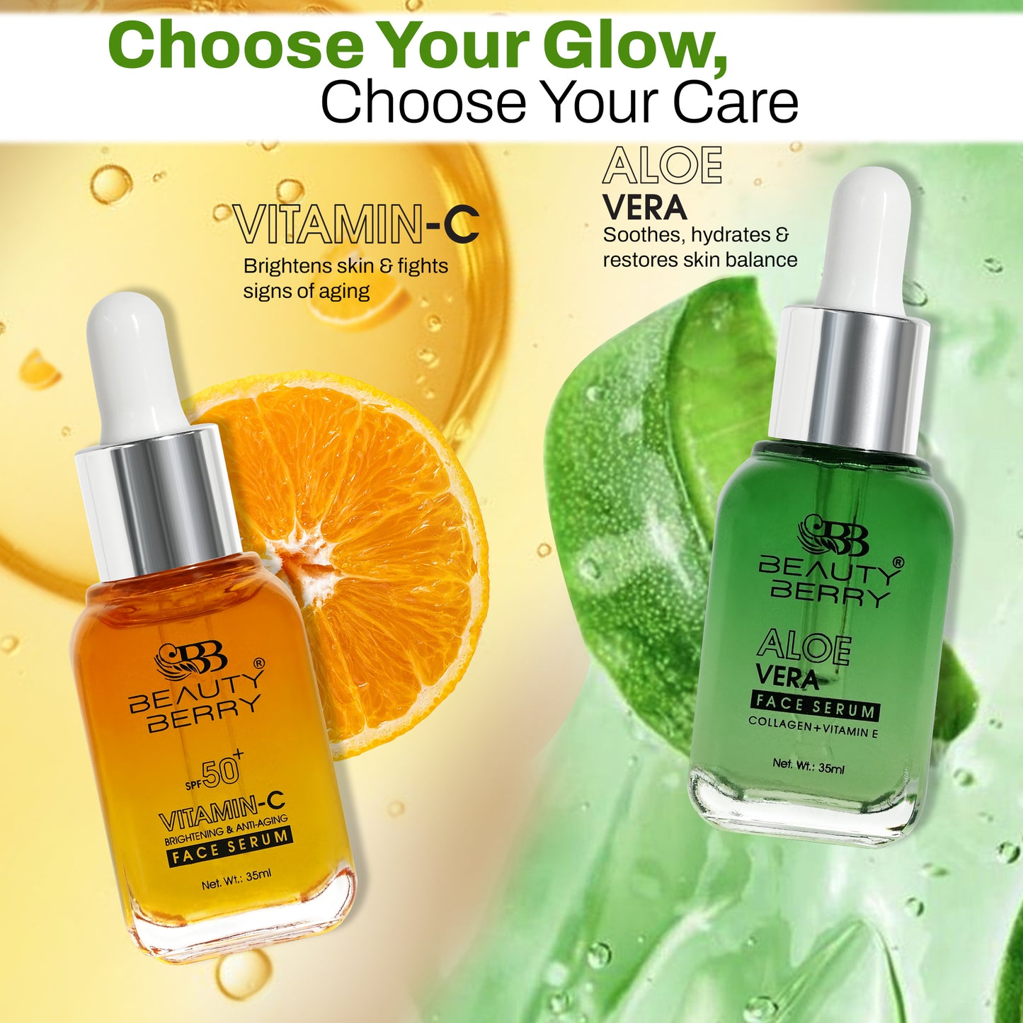 Beauty Berry Face Serums