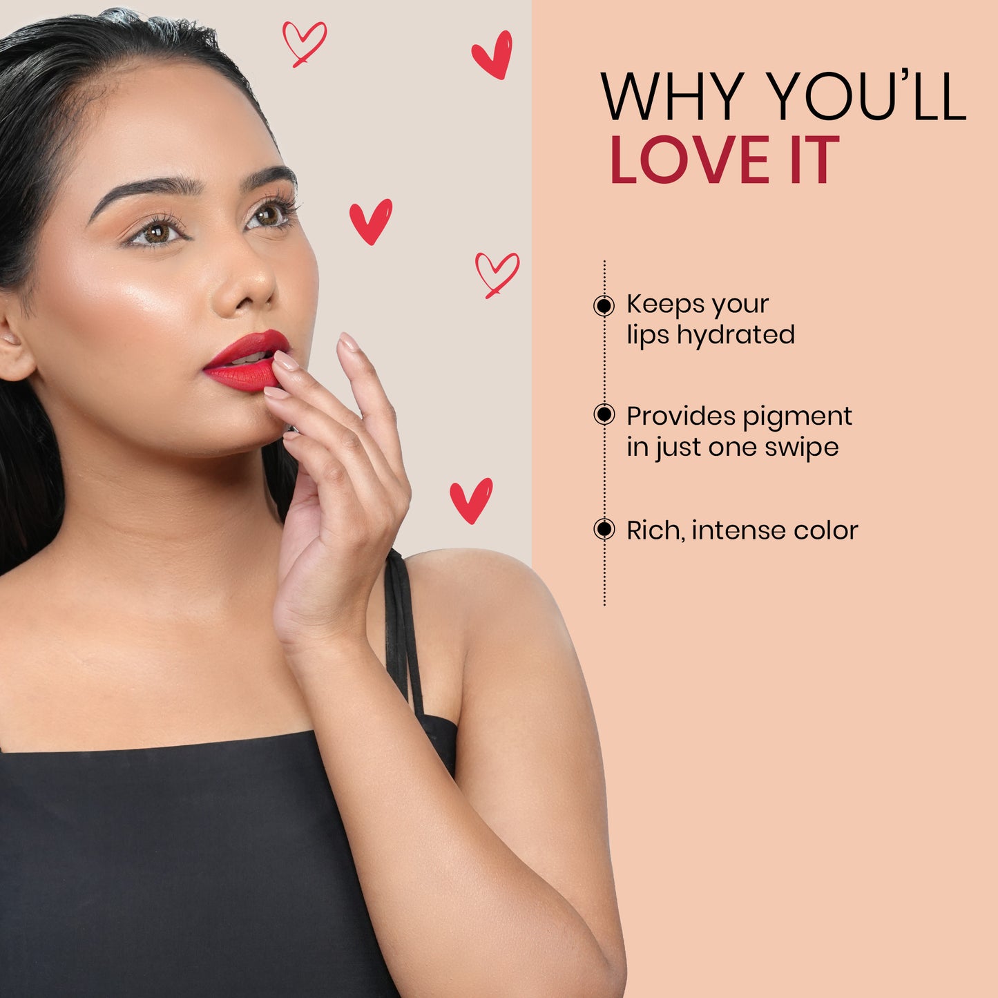 non transfer waterproof lipstick