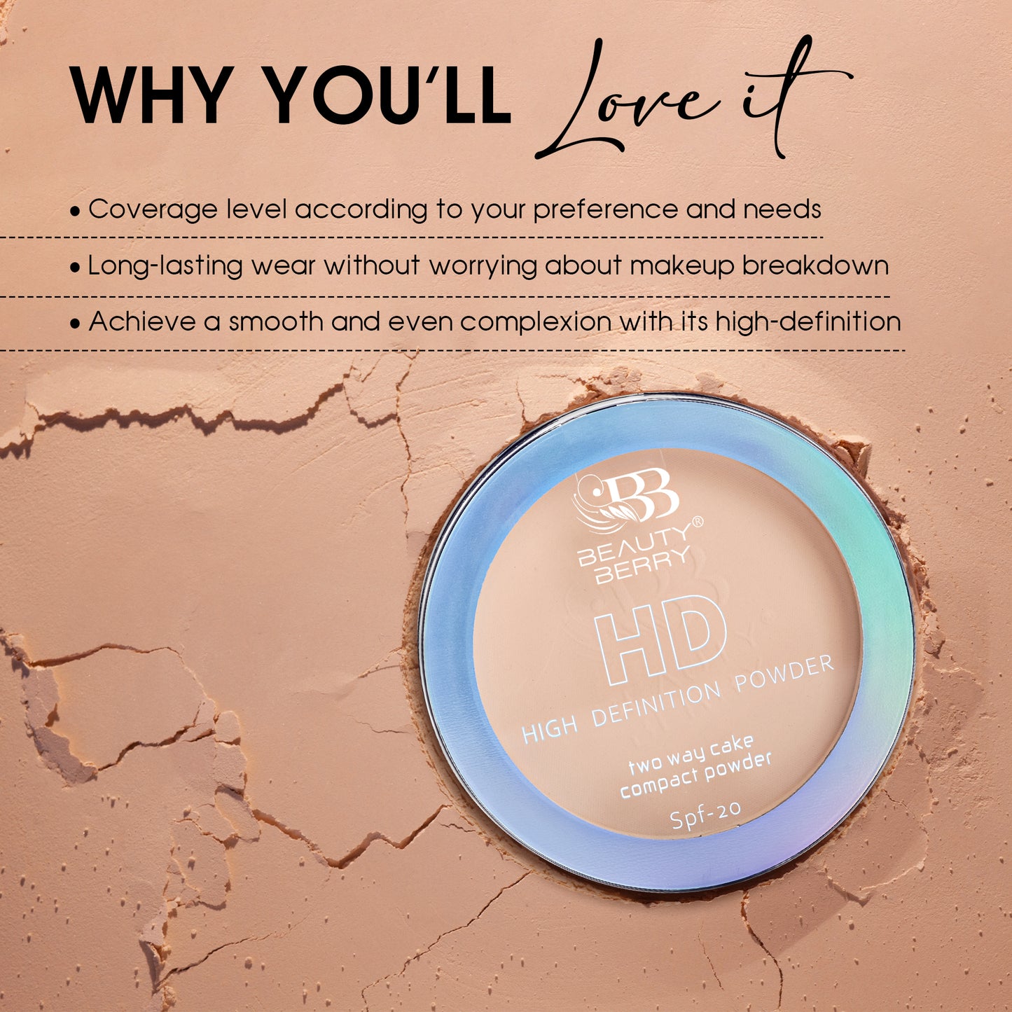 Beauty Berry Two-Way Cake Compact Powder