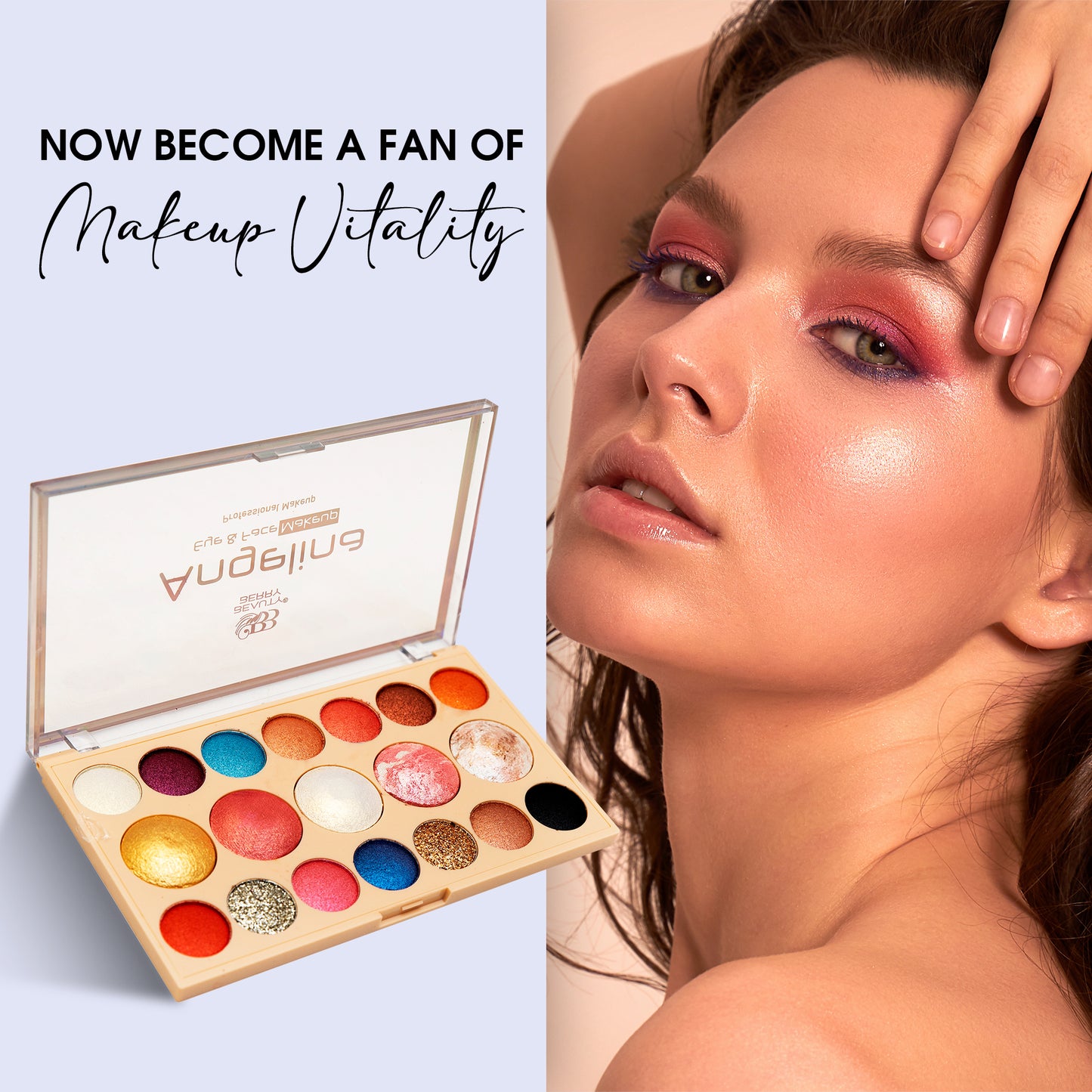 Face and Eye Makeup Palette