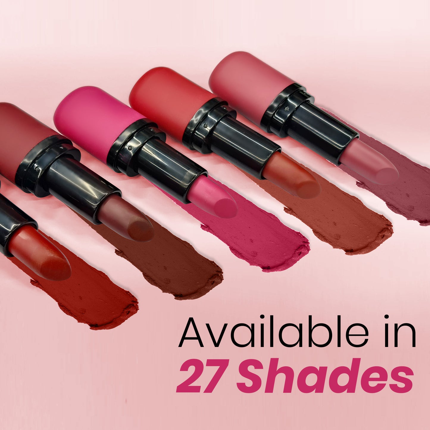 Soft & Matte Moisturizing & Velvet Lipstick