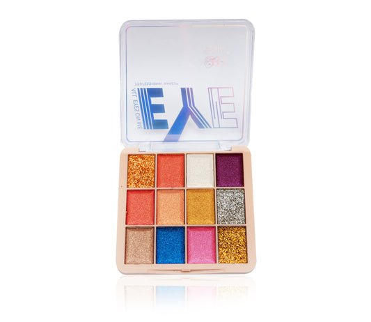 Beauty Berry 12 Color Eyeshadow, Blusher, and Highlighter Palette