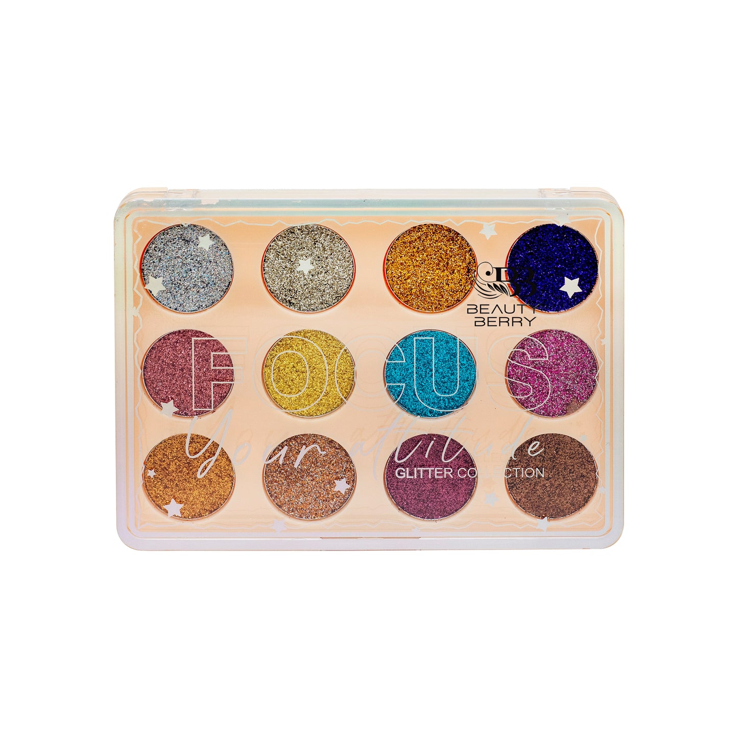 Beauty Berry Focus Your Attitude Glitter Palette