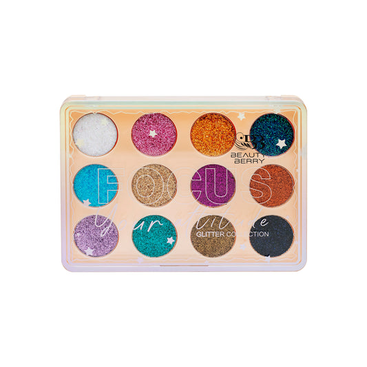Beauty Berry Focus Your Attitude Glitter Palette