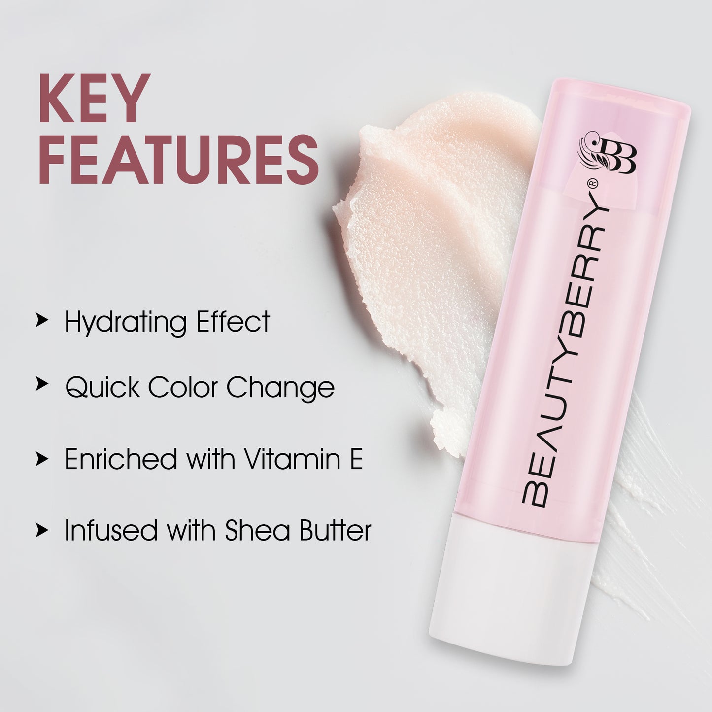 Beauty Berry Pure Pout Color-Changing Lip Balm