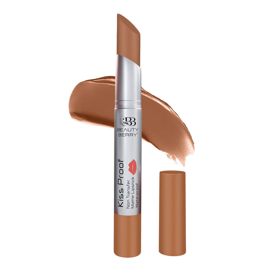 Beauty Berry Kiss Proof  Non Transfer Matte Lipstick