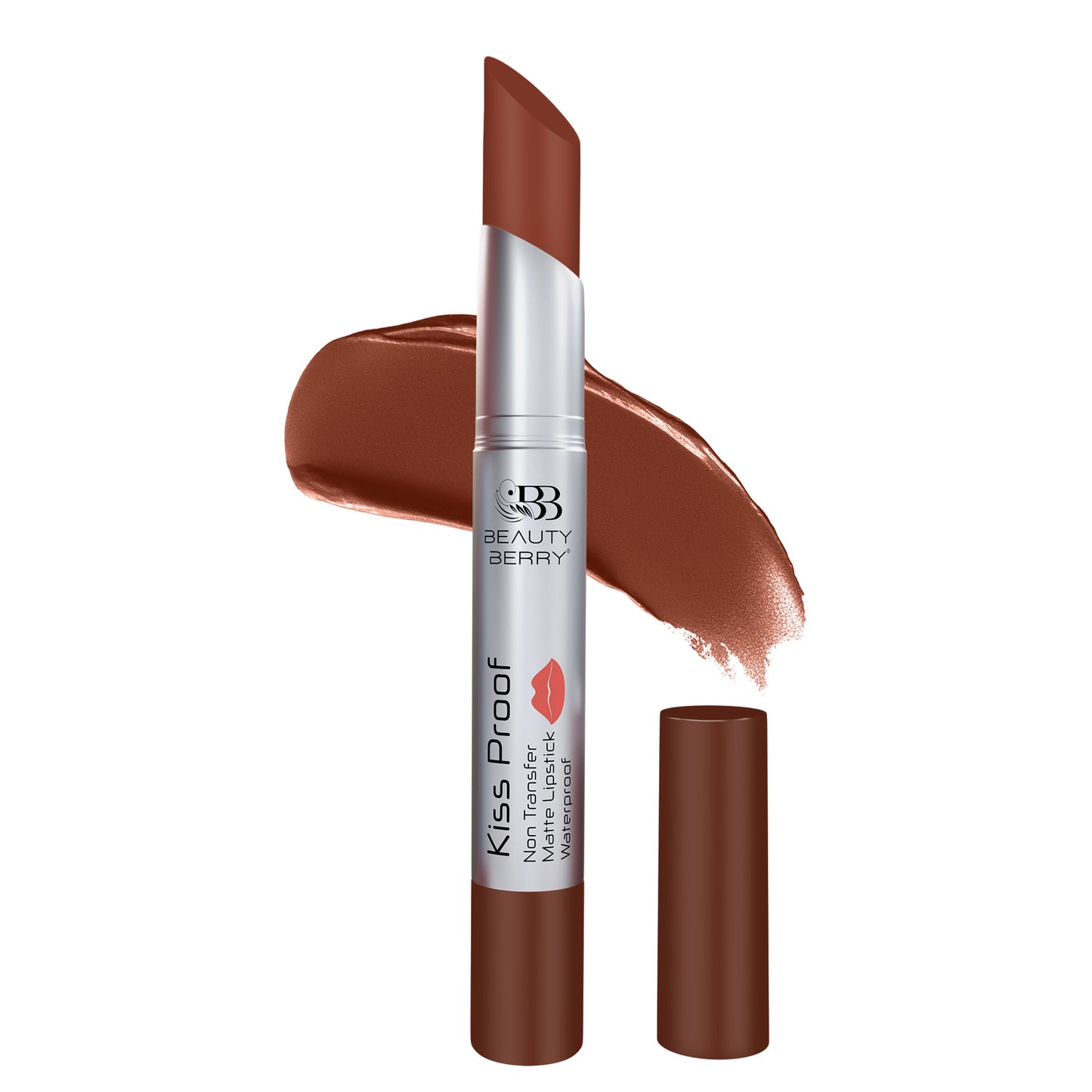 Beauty Berry Kiss Proof  Non Transfer Matte Lipstick