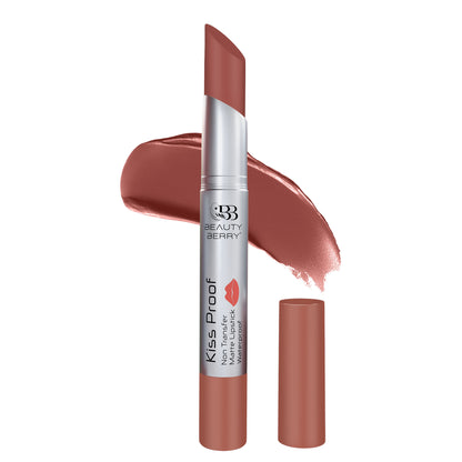 Beauty Berry Kiss Proof  Non Transfer Matte Lipstick
