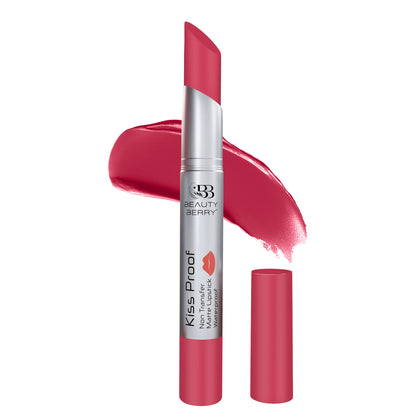 Beauty Berry Kiss Proof  Non Transfer Matte Lipstick