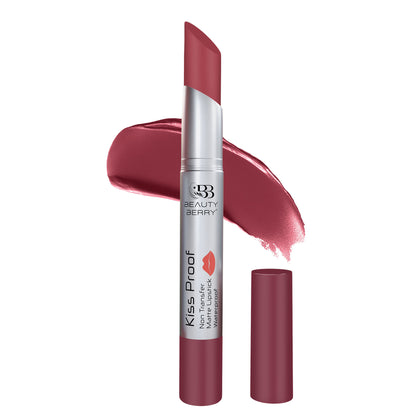 Beauty Berry Kiss Proof  Non Transfer Matte Lipstick