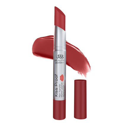 Beauty Berry Kiss Proof  Non Transfer Matte Lipstick