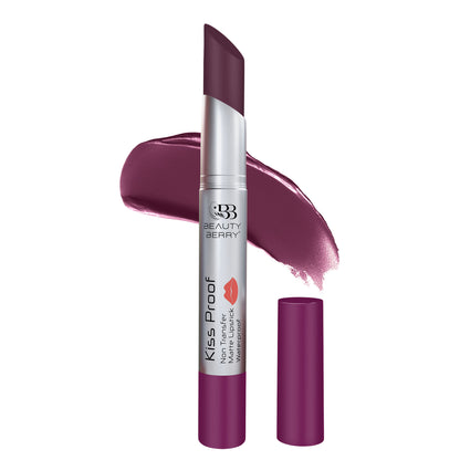 Beauty Berry Kiss Proof  Non Transfer Matte Lipstick