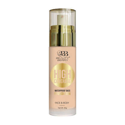 Beauty Berry High Coverage Waterproof Base Foundation