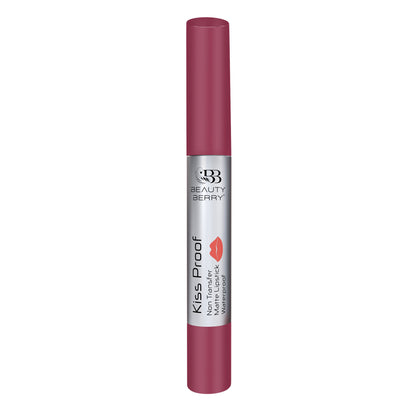 Beauty Berry Kiss Proof  Non Transfer Matte Lipstick