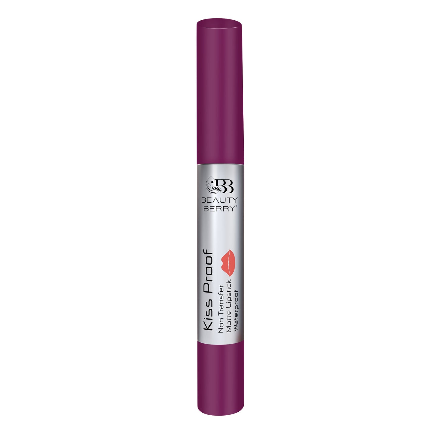 Beauty Berry Kiss Proof  Non Transfer Matte Lipstick
