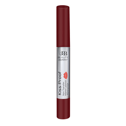 Beauty Berry Kiss Proof  Non Transfer Matte Lipstick