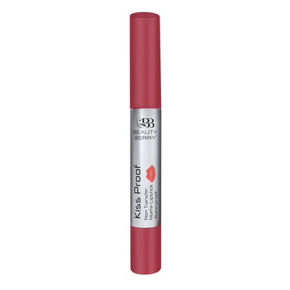 Beauty Berry Kiss Proof  Non Transfer Matte Lipstick
