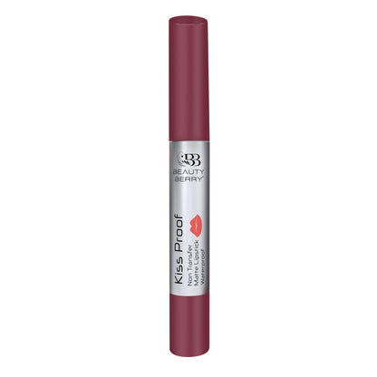 Beauty Berry Kiss Proof  Non Transfer Matte Lipstick