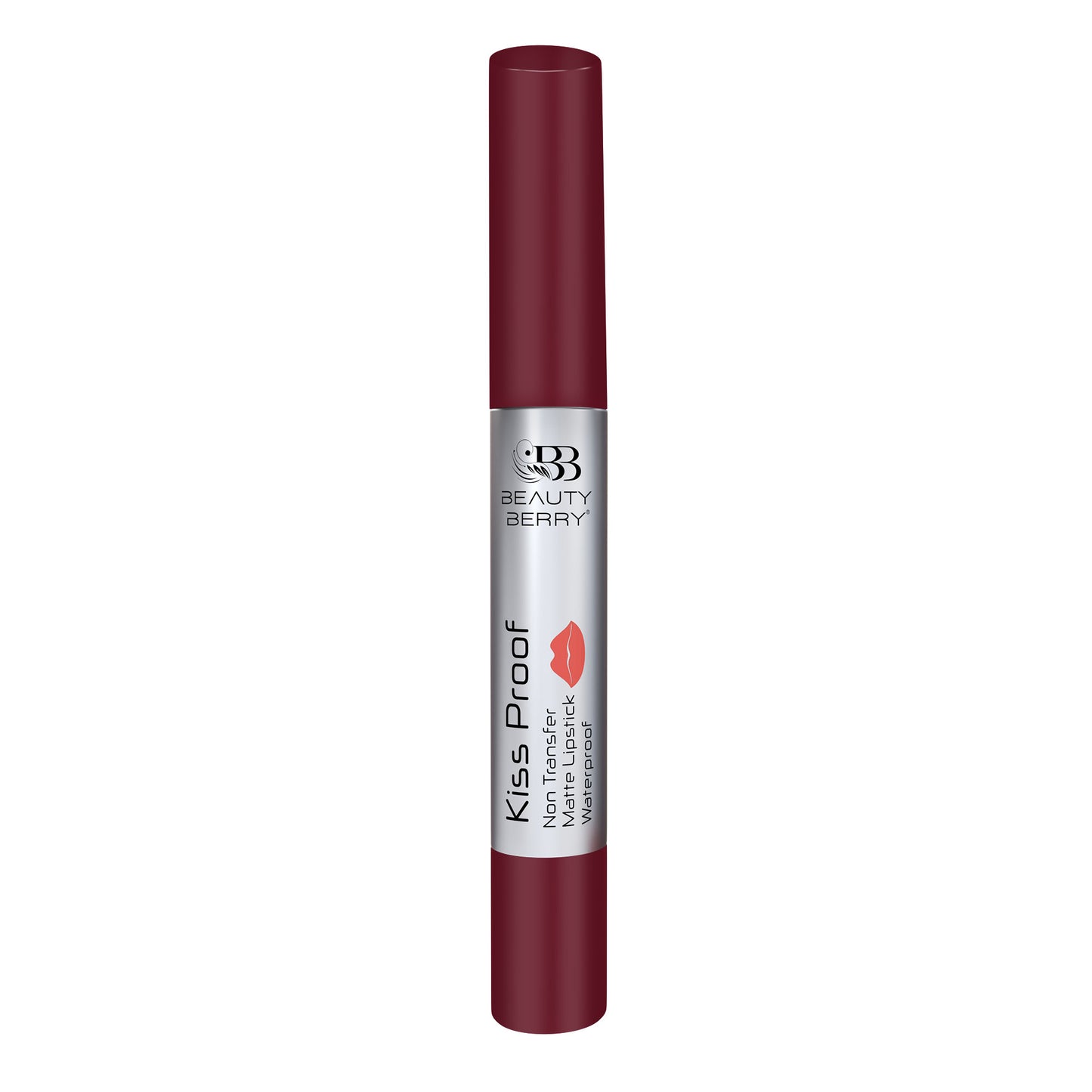 Beauty Berry Kiss Proof  Non Transfer Matte Lipstick