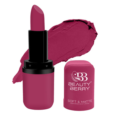 Beauty Berry Soft & Matte Moisturizing  & Velvet Lipstick