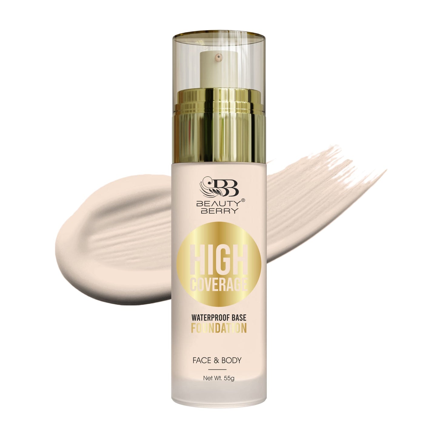Beauty Berry High Coverage Waterproof Base Foundation