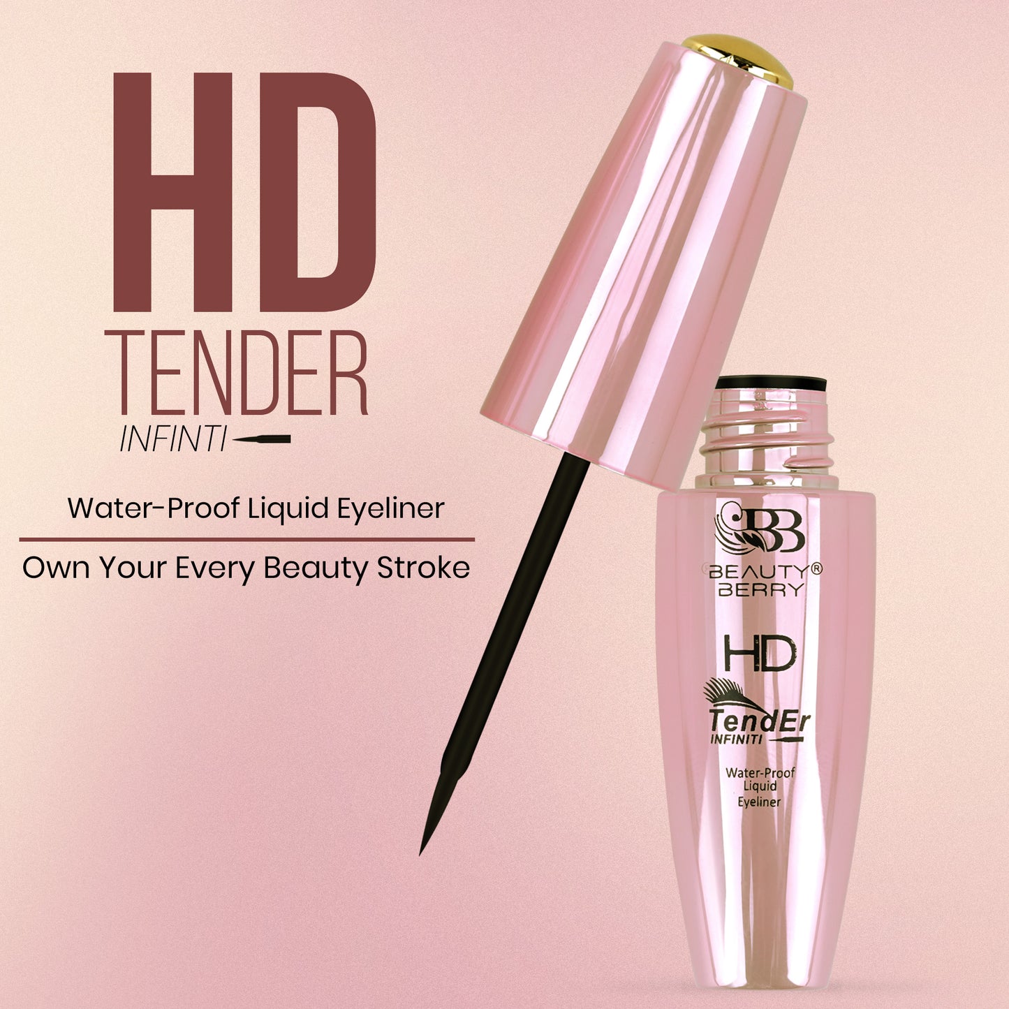 Beauty Berry HD Tender  Infiniti Liquid Eyeliner