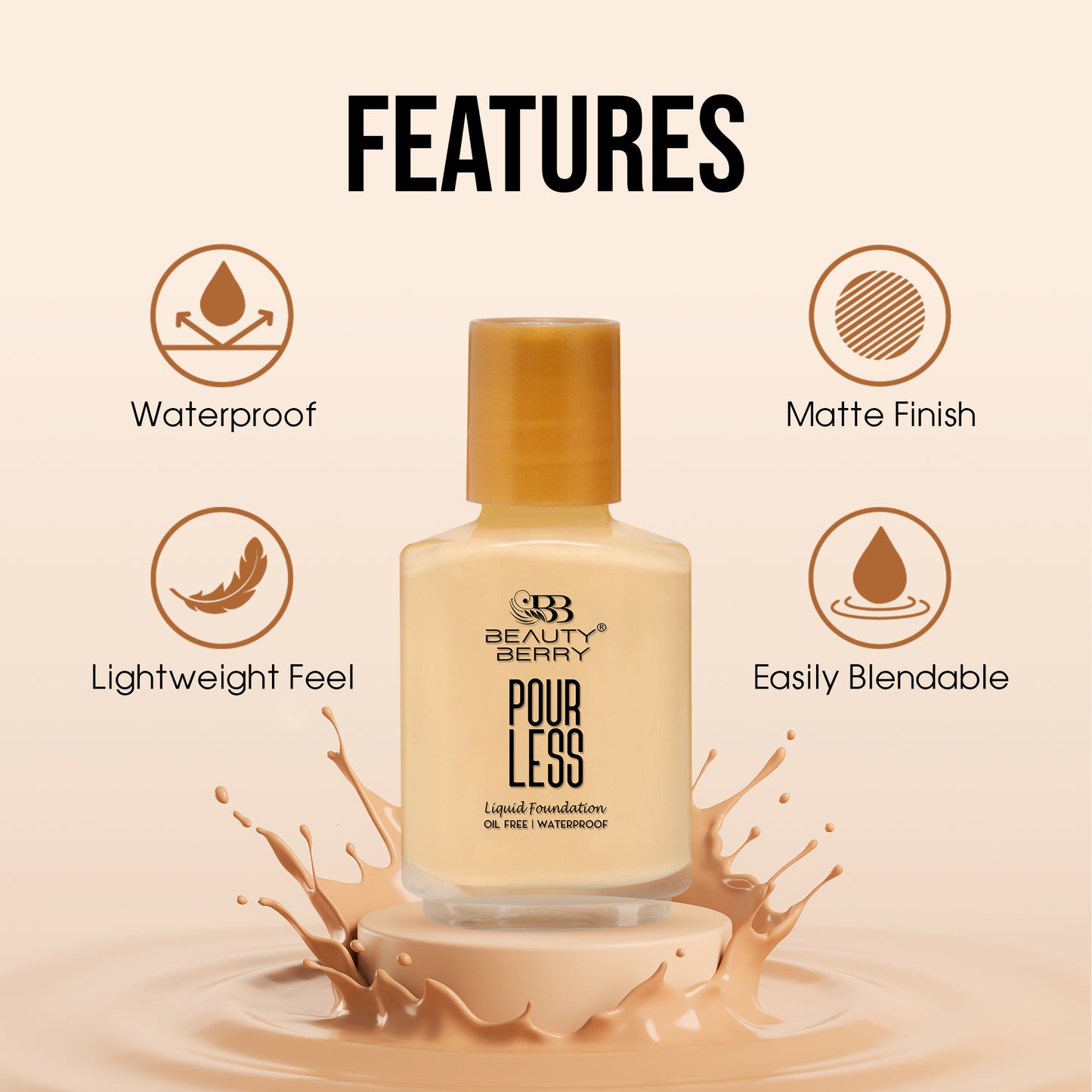 Beauty Berry Pore Less Foundation