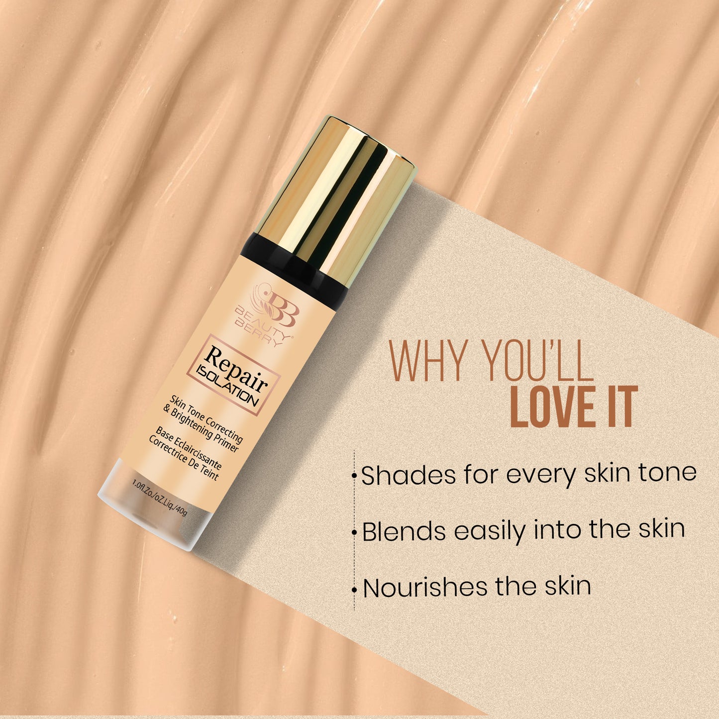 Beauty Berry Repair Isolation Foundation