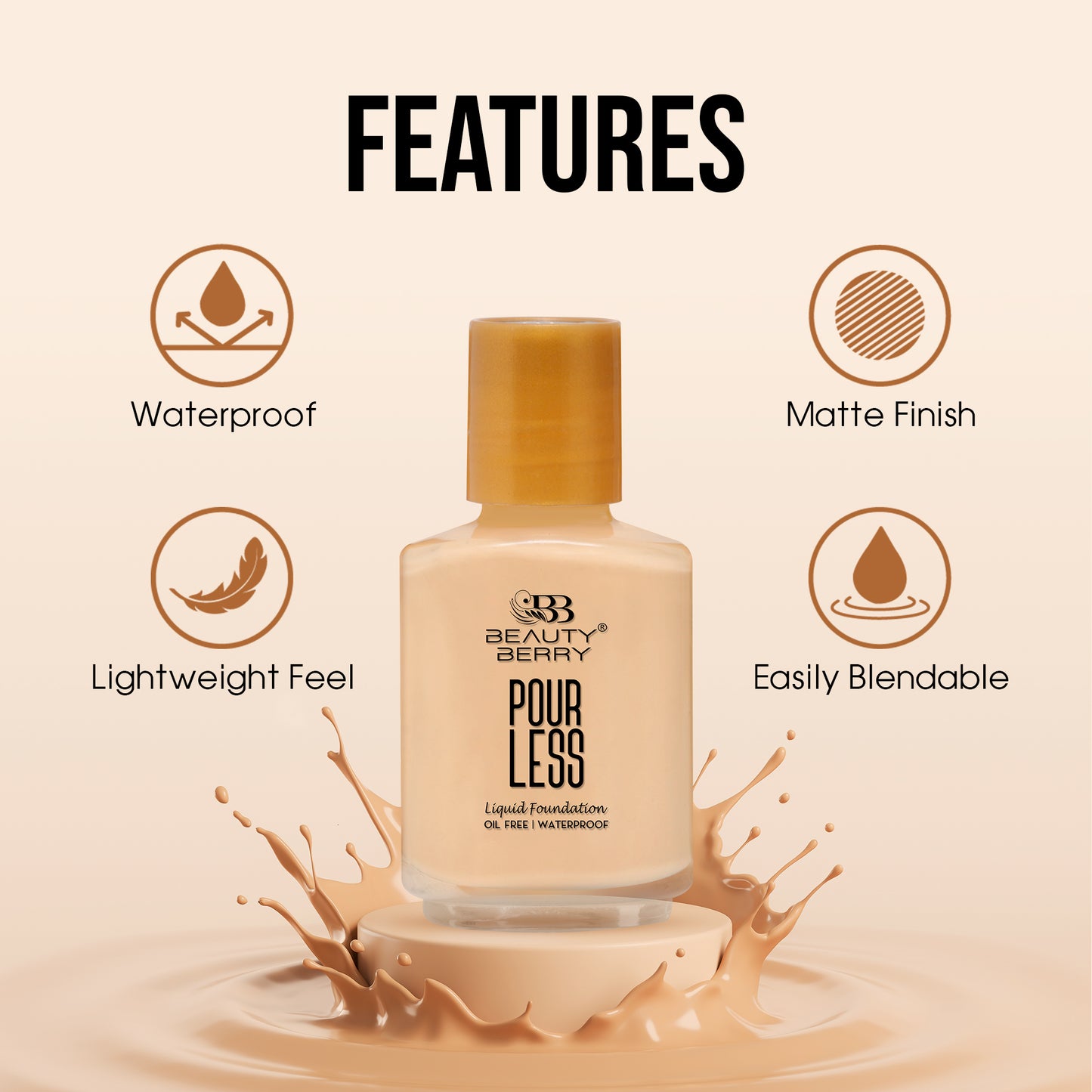 Beauty Berry Pore Less Foundation