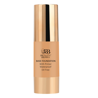 Beauty Berry Base Foundation With Primer Waterproof, Oil-Free