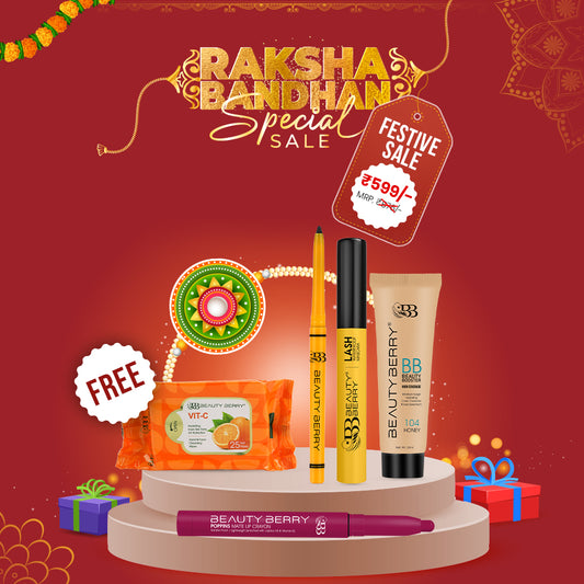 Rakhi Glow Combo- Gift for Sisters
