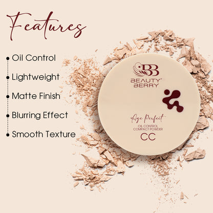Beauty Berry Age Perfect Oil Control Compact Powder