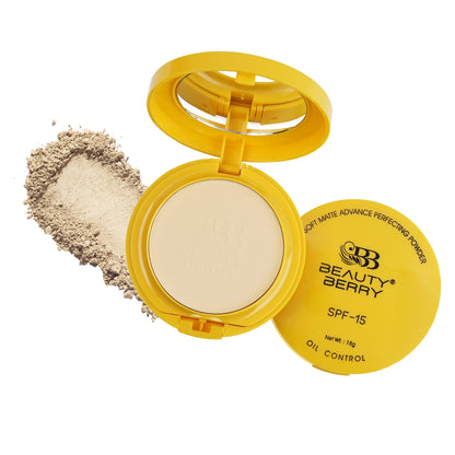 Beauty Berry Oil Control Healthy Balance Intense Whitening Compact Powder