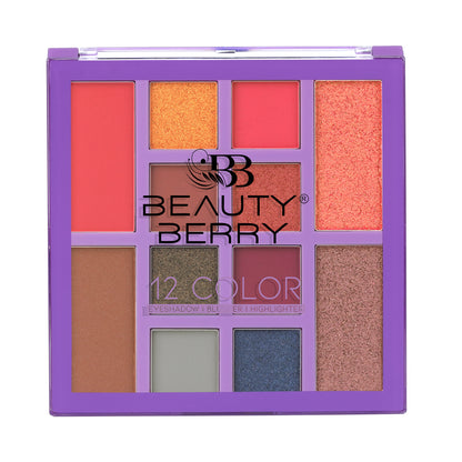 Beauty Berry 12 Color Eyeshadow