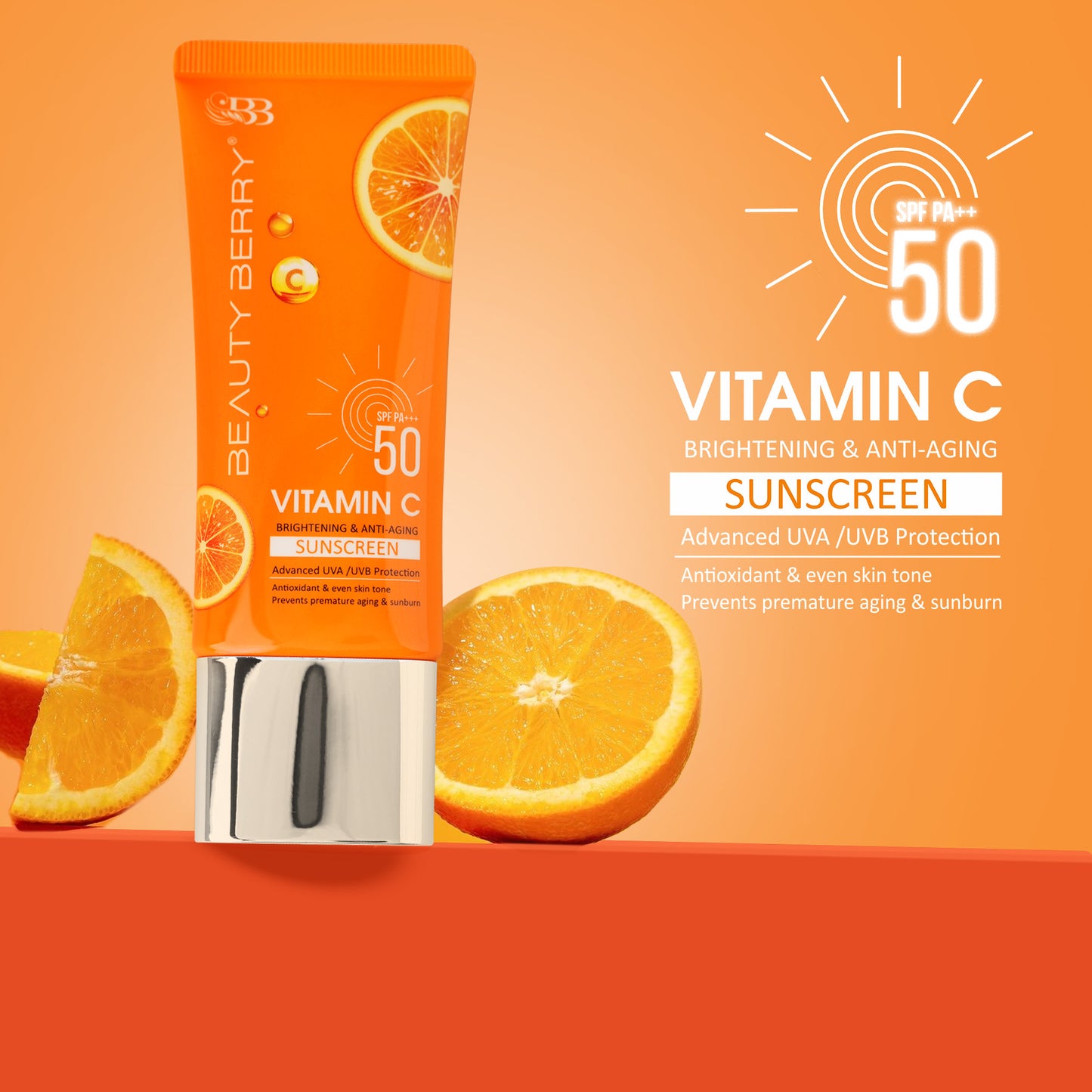 Vitamin C Sunscreen SPF 50 PA+++