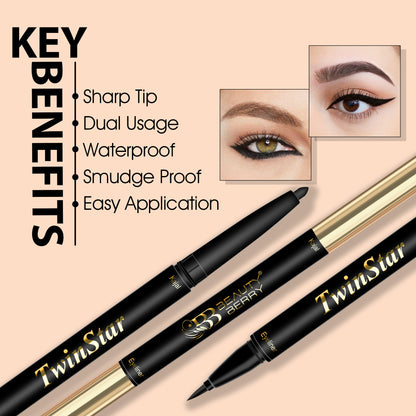 Beauty Berry Twin Star Gel Kohl Kajal Eyeliner
