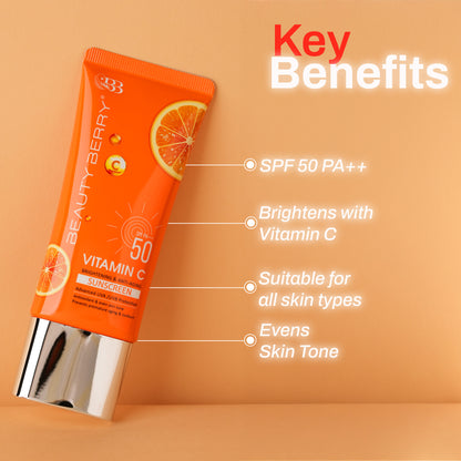 Vitamin C Sunscreen SPF 50 PA+++