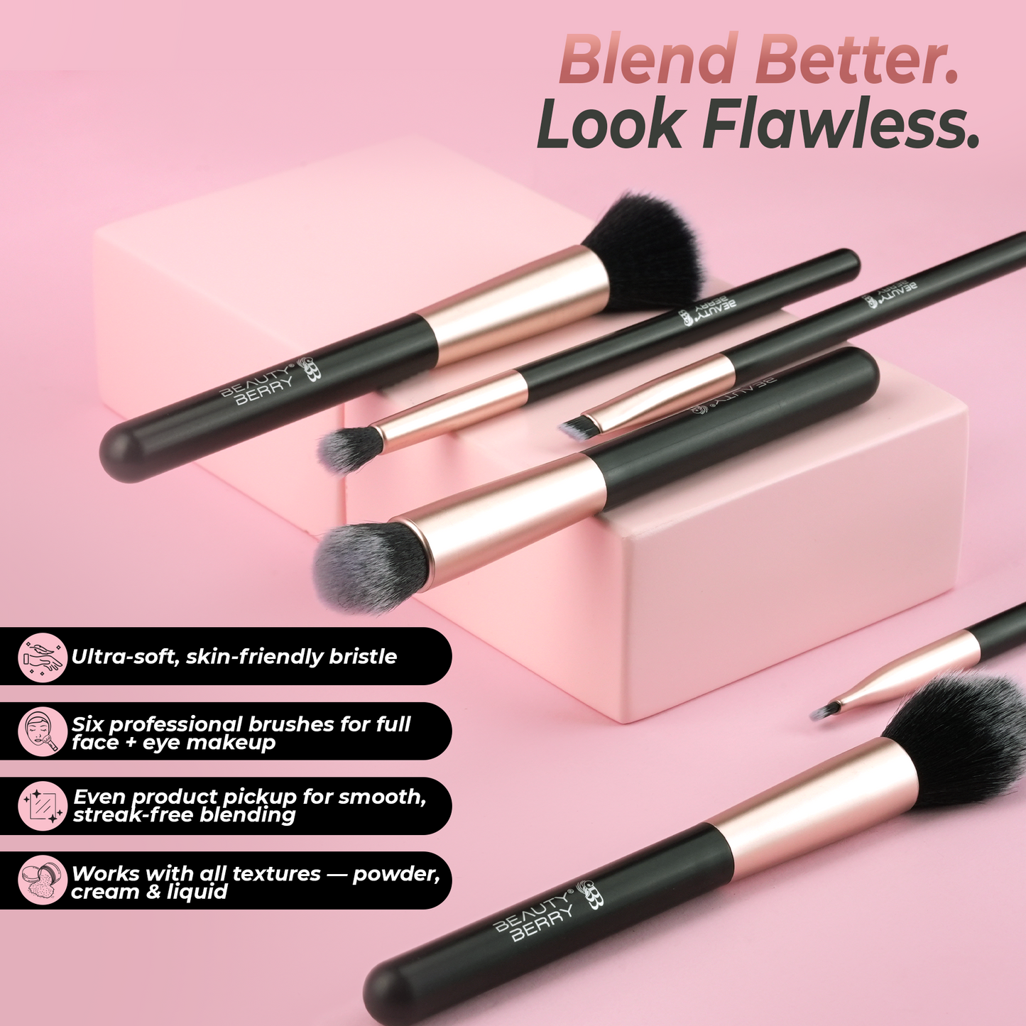 Face & Eyes Brush Set
