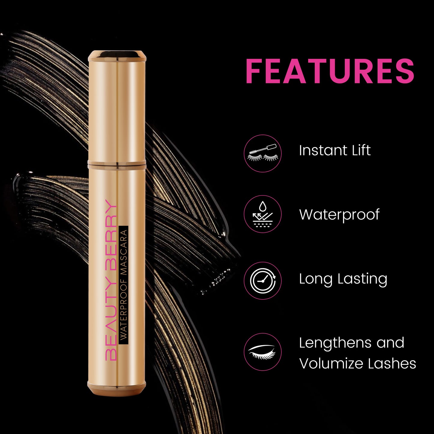 Beauty Berry Waterproof Mascara