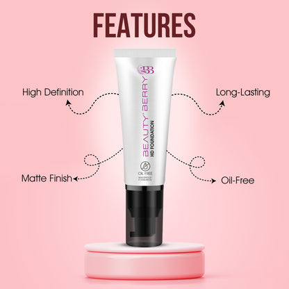 Beauty Berry High Definition Waterproof Foundation
