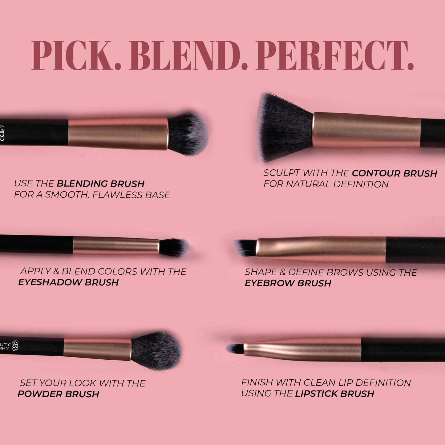 Face & Eyes Brush Set