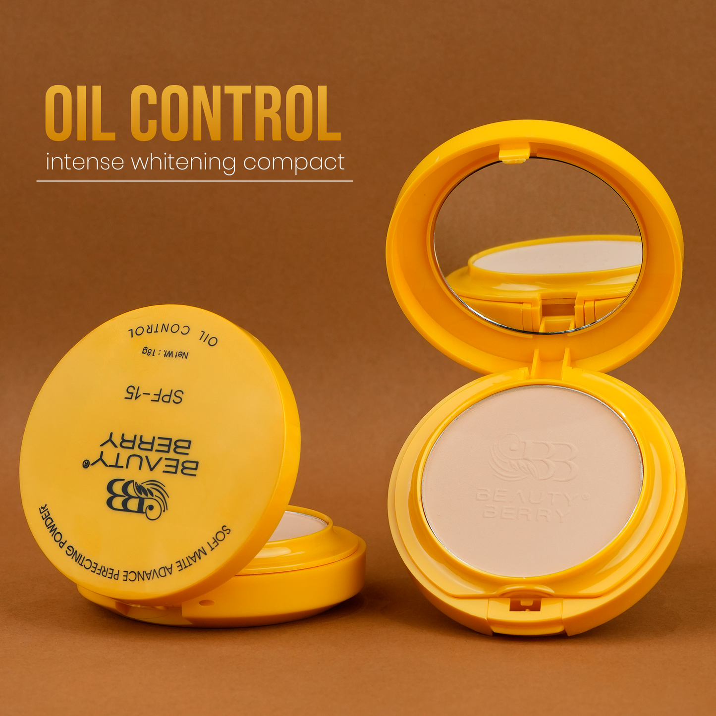 Beauty Berry Oil Control Healthy Balance Intense Whitening Compact Powder