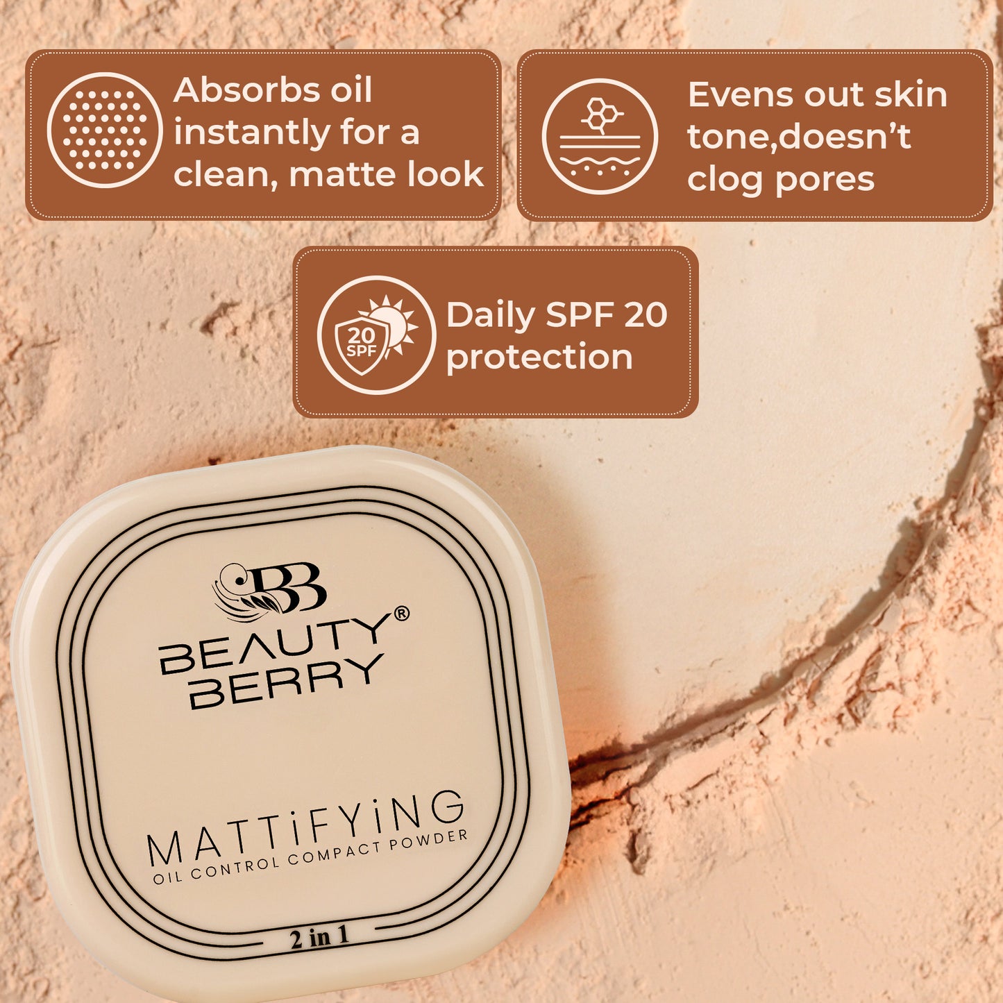 Mattifying Oil Control Compact Powder