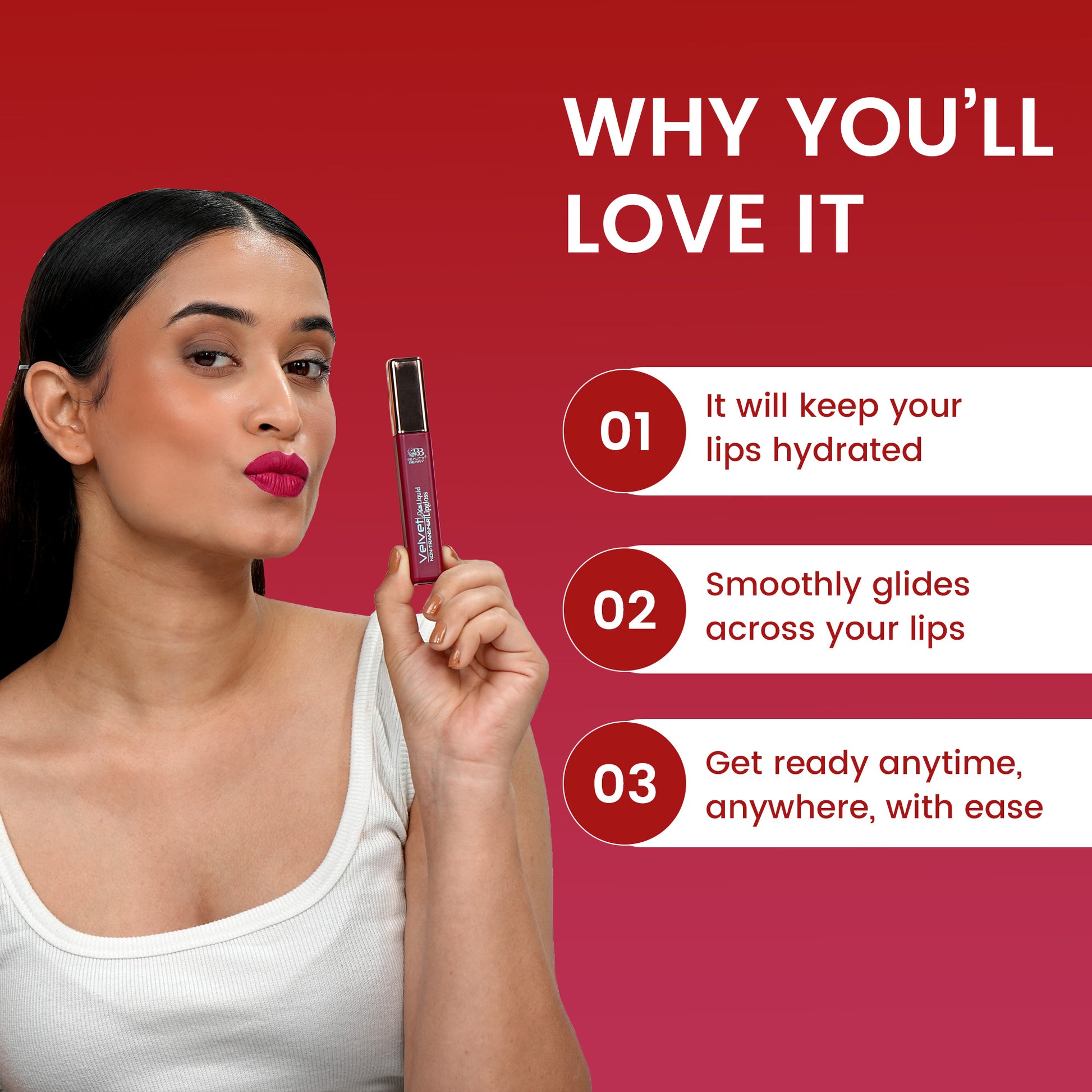 Liquid Non-Transfer Lipstick